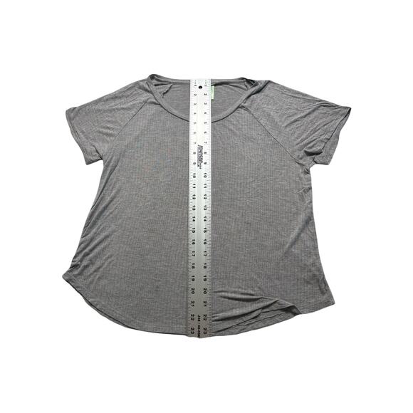 Honeydew Women’s Gray Tshirt Size Small Short Sleeve Stretch Relax Fit (319) - Picture 5 of 8